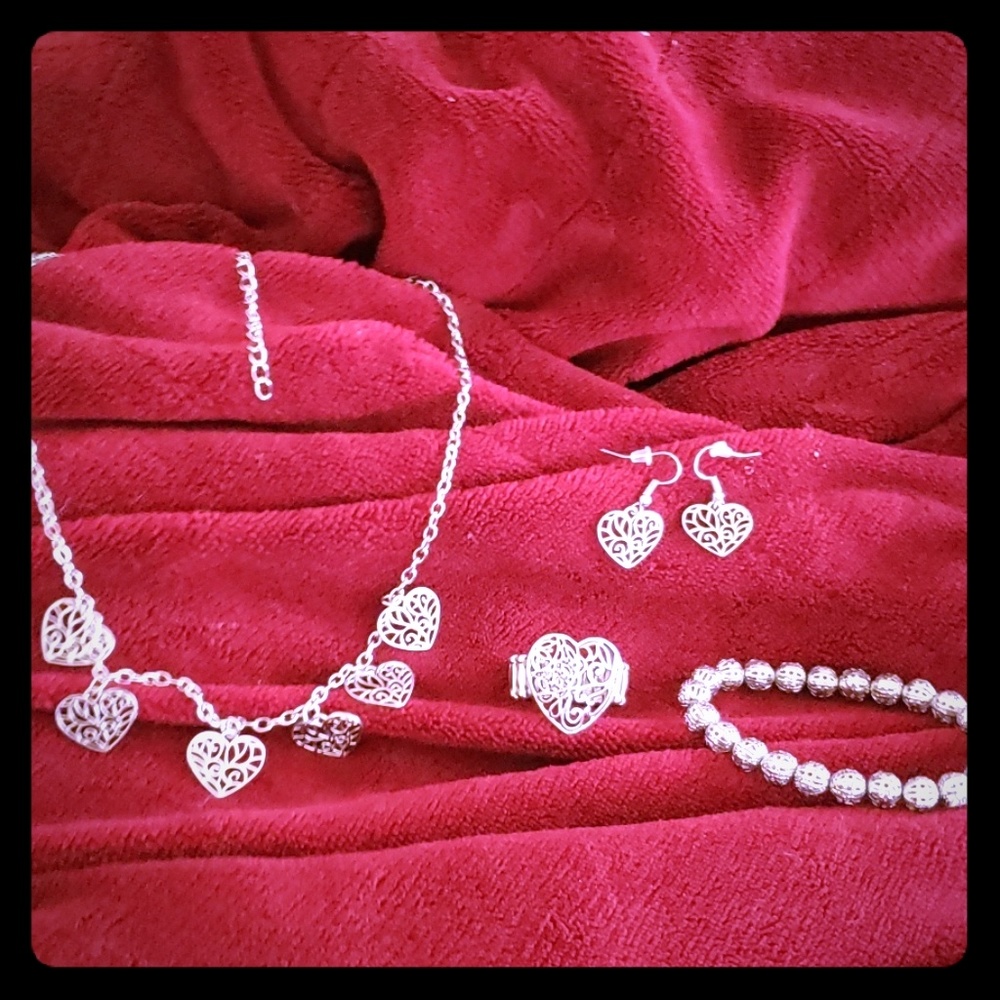 4 piece jewelry set